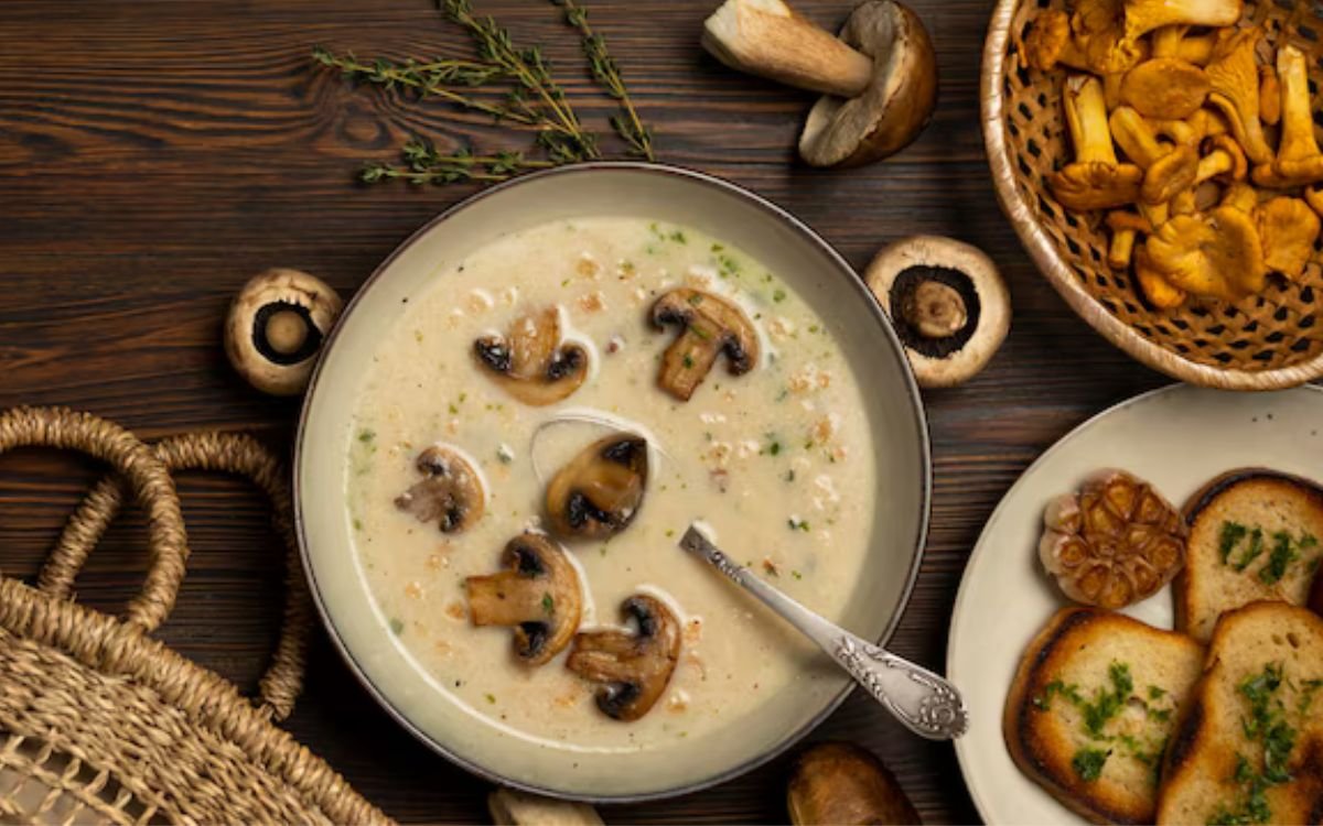 3. Mushroom Soup: