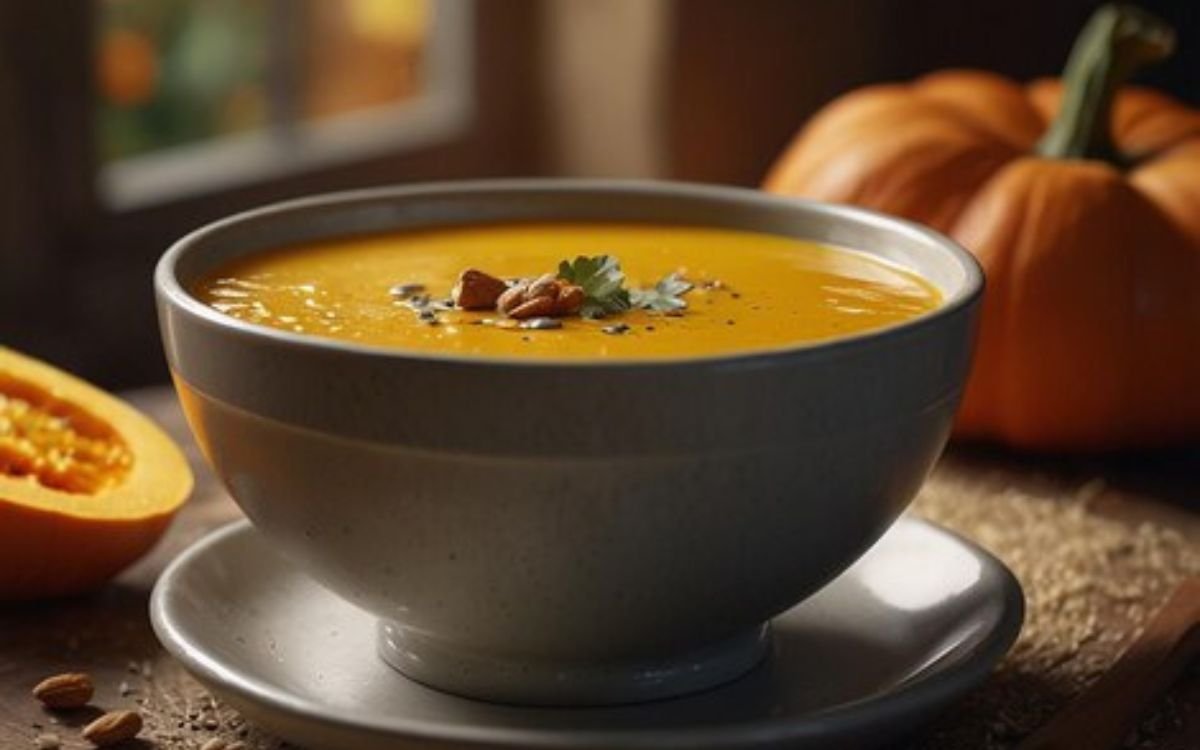 4. Pumpkin Soup: