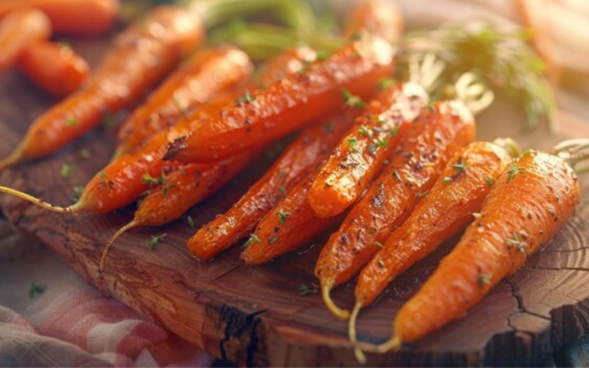 Here are the health benefits of honey-roasted carrots: