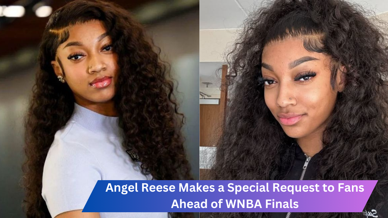 Angel Reese Makes a Special Request to Fans Ahead of WNBA Finals