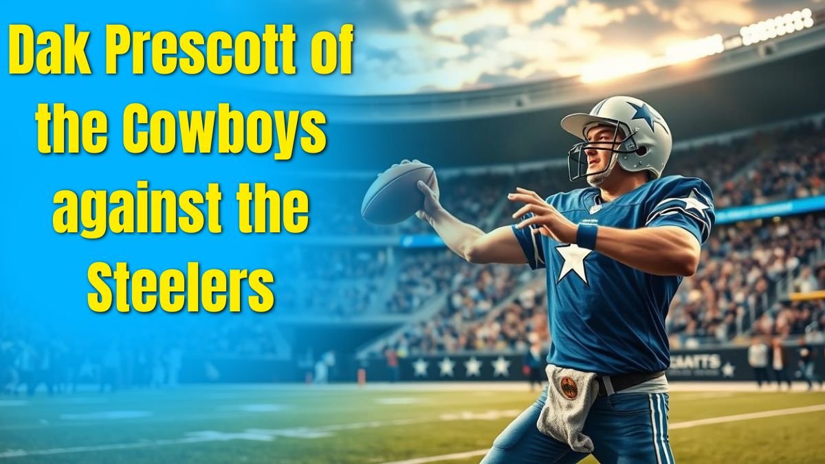 Cowboys' Dak Prescott scores a blowout win against the Steelers!