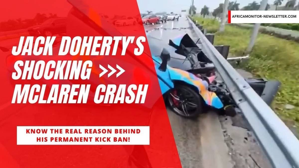 Jack Doherty Shocking McLaren Crash