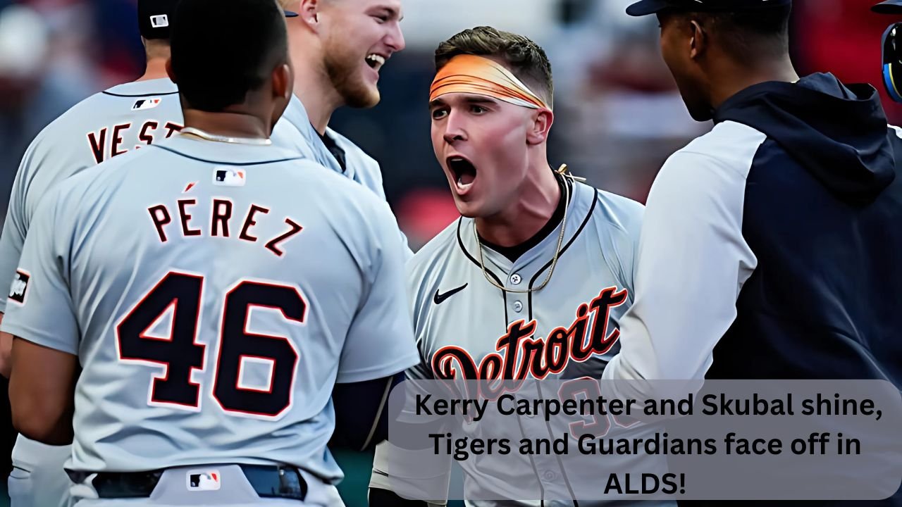 Kerry Carpenter and Skubal shine, Tigers and Guardians face off in ALDS!