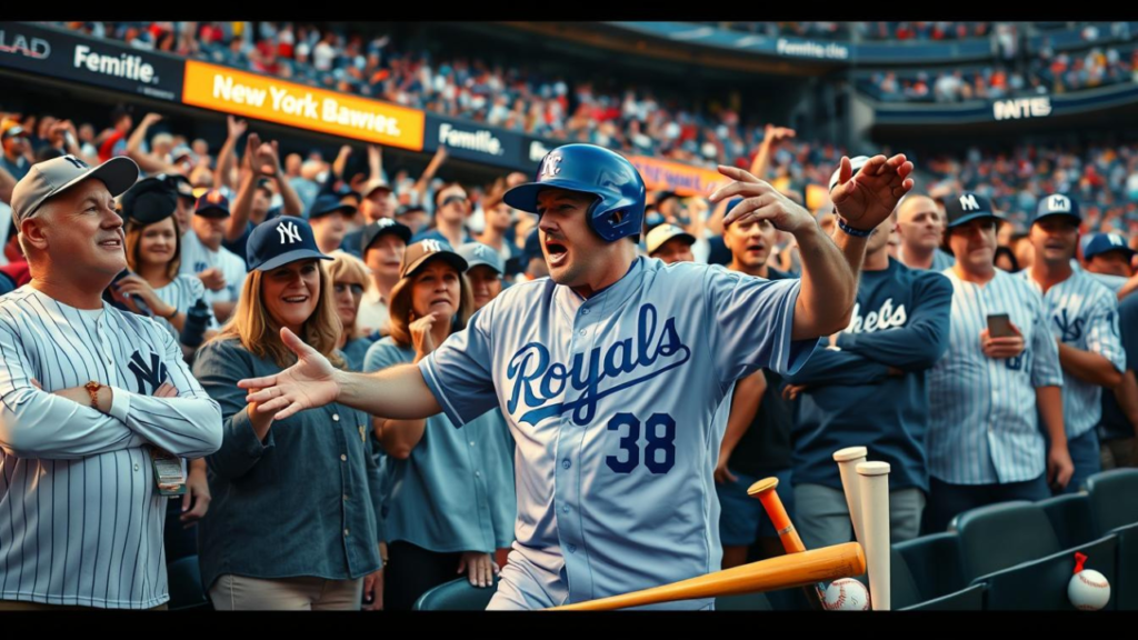 Mahomes Flips Out on 'Yankees Fan' at Royals Game