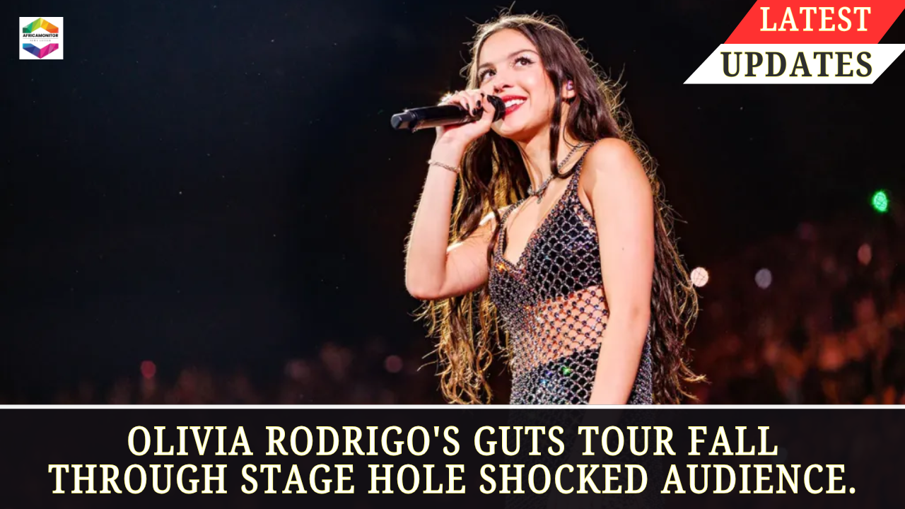 Olivia Rodrigo's Guts Tour Fall Through Stage Hole Shocked Audience.